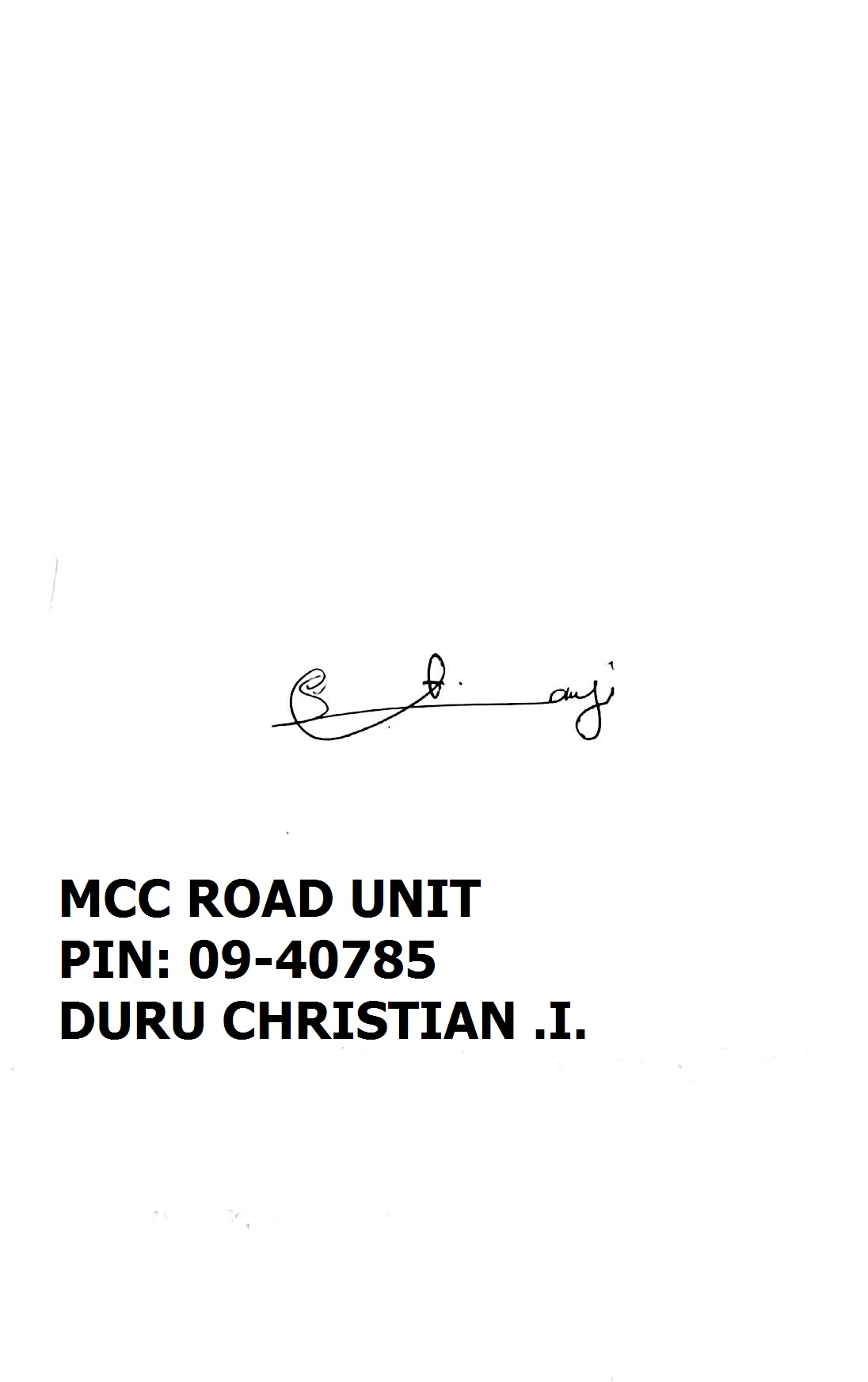 Signature